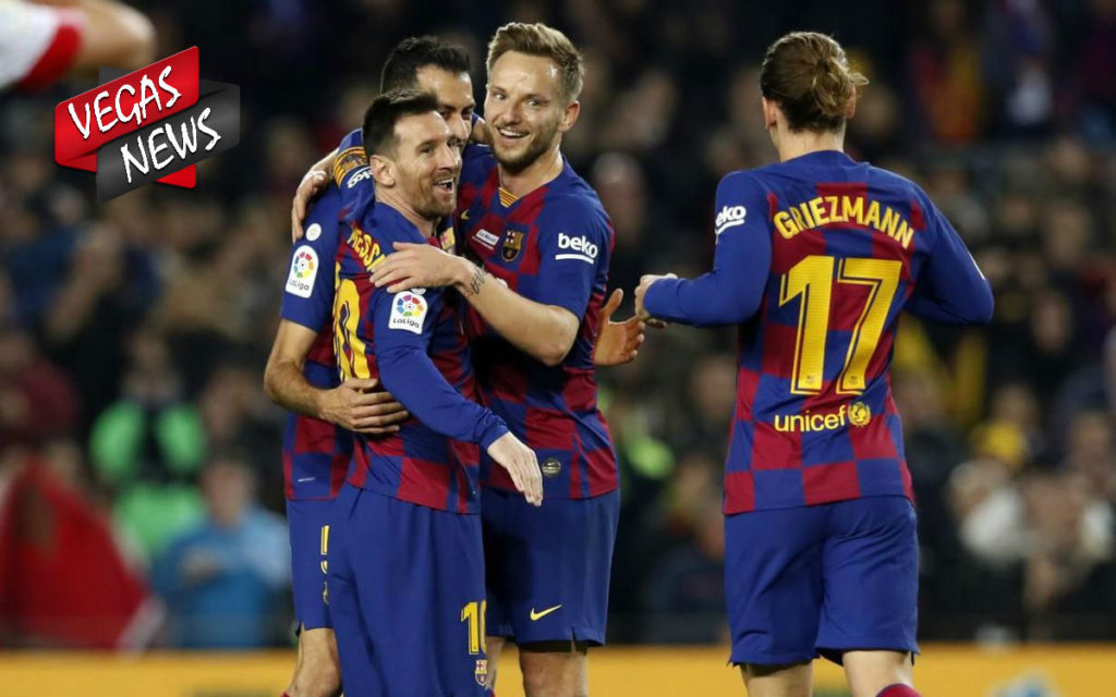 Hasil Liga Spanyol Barcelona kalahkan Alaves 4 - 1